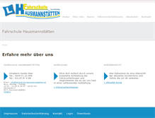 Tablet Screenshot of fahrschule-hausmannstaetten.at